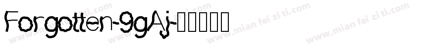 Forgotten-9gAj字体转换