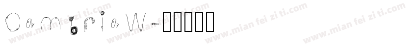 CambriaW字体转换