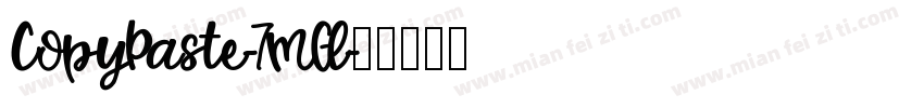 CopyPaste-7mGl字体转换