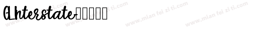 GLInterstate字体转换