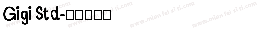GigiStd字体转换