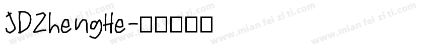 JDZhengHe字体转换