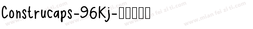Construcaps-96Kj字体转换