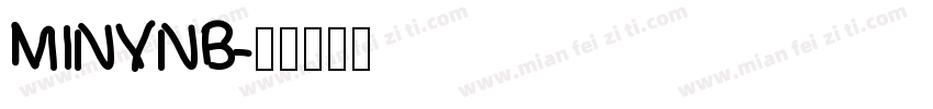 MINYNB字体转换