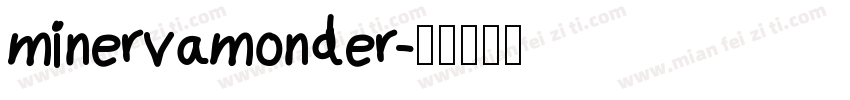 minervamonder字体转换