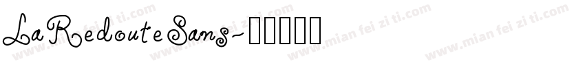 LaRedouteSans字体转换