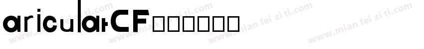 ariculatCF字体转换