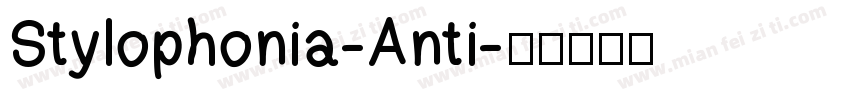 Stylophonia-Anti字体转换