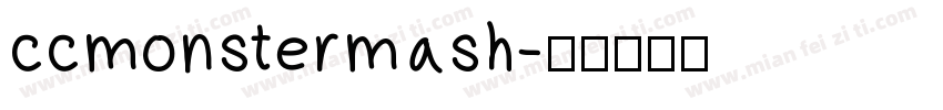 ccmonstermash字体转换