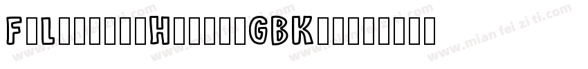 FZLanTingHei-R-GBK50字体转换
