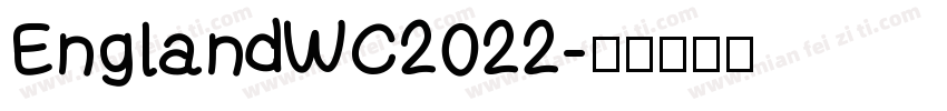 EnglandWC2022字体转换