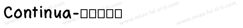 Continua字体转换