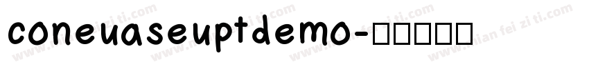 coneuaseuptdemo字体转换