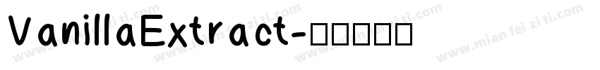 VanillaExtract字体转换