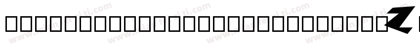 ChristensencapsRegular-515Z字体转换