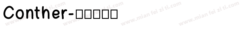 Conther字体转换