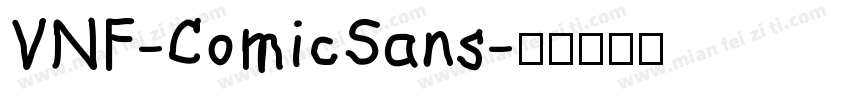 VNF-ComicSans字体转换