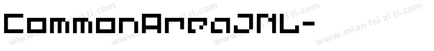 CommonAreaJNL字体转换