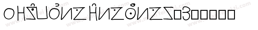 HYDiShengYingXiongTW字体转换