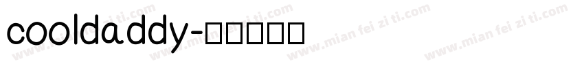 cooldaddy字体转换