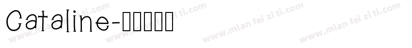 Cataline字体转换