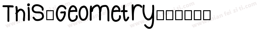 This-Geometry字体转换