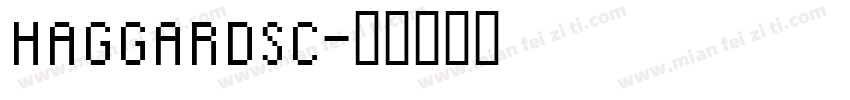 HaggardSC字体转换