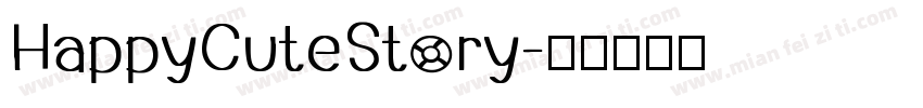 HappyCuteStory字体转换