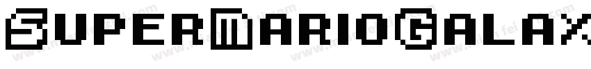 SuperMarioGalaxy字体转换
