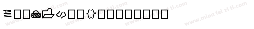 CoreSansD字体字体转换