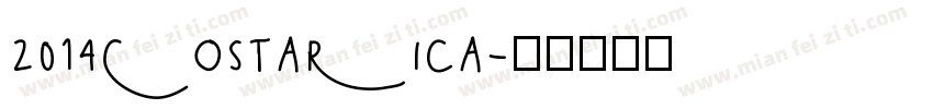 2014CostaRica字体转换