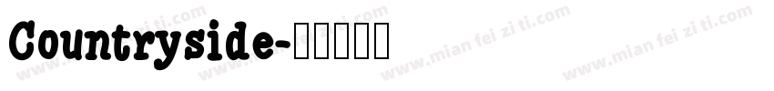 Countryside字体转换