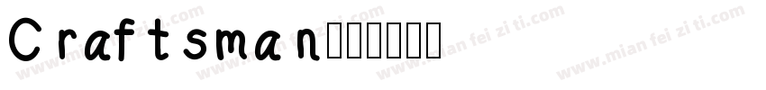 Craftsman字体转换
