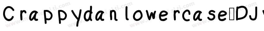 Crappydanlowercase-DJvm字体转换
