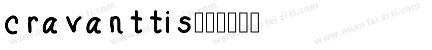 cravanttis字体转换