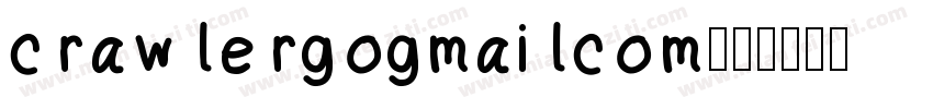 crawlergogmailcom字体转换