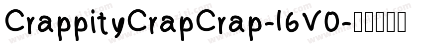 CrappityCrapCrap-l6V0字体转换