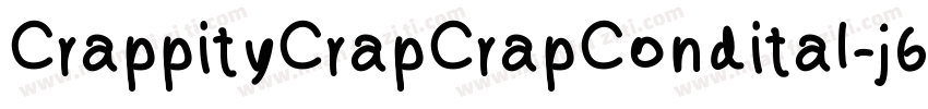CrappityCrapCrapCondital-j6D0字体转换