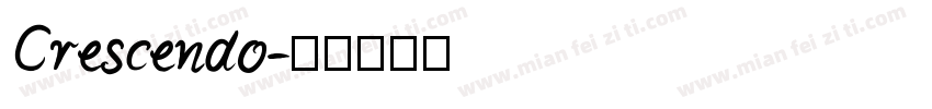 Crescendo字体转换