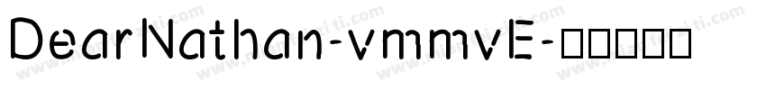 DearNathan-vmmvE字体转换