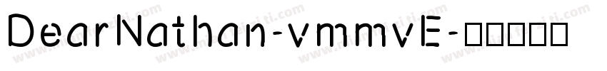 DearNathan-vmmvE字体转换
