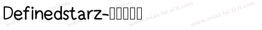 Definedstarz字体转换