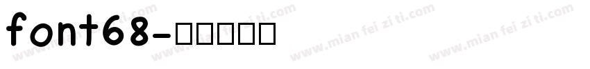 font68字体转换