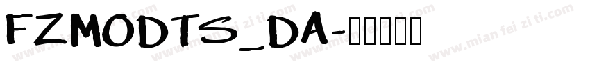FZMODTS_DA字体转换