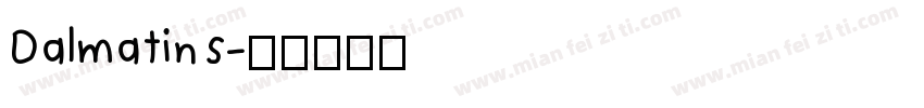 Dalmatins字体转换