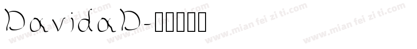 DavidaD字体转换