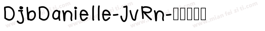 DjbDanielle-JvRn字体转换