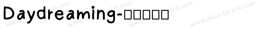 Daydreaming字体转换