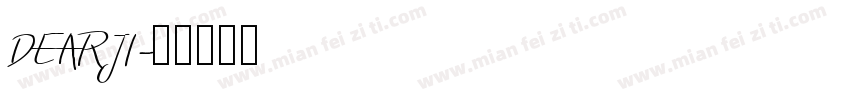 DEARJI字体转换