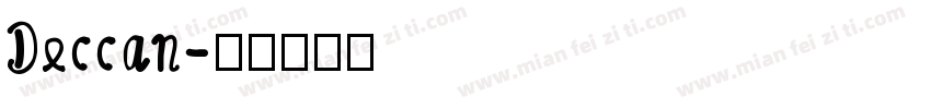 Deccan字体转换